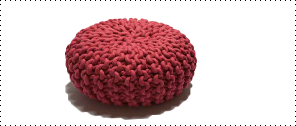 Urchin poef Christien Meindertsma